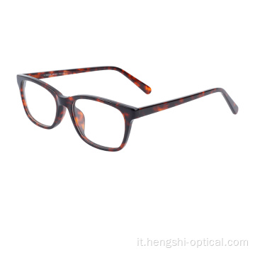 Nuovo modello di occhiali per occhiali a forma ottica a forma di acetato di occhiali per occhiali
